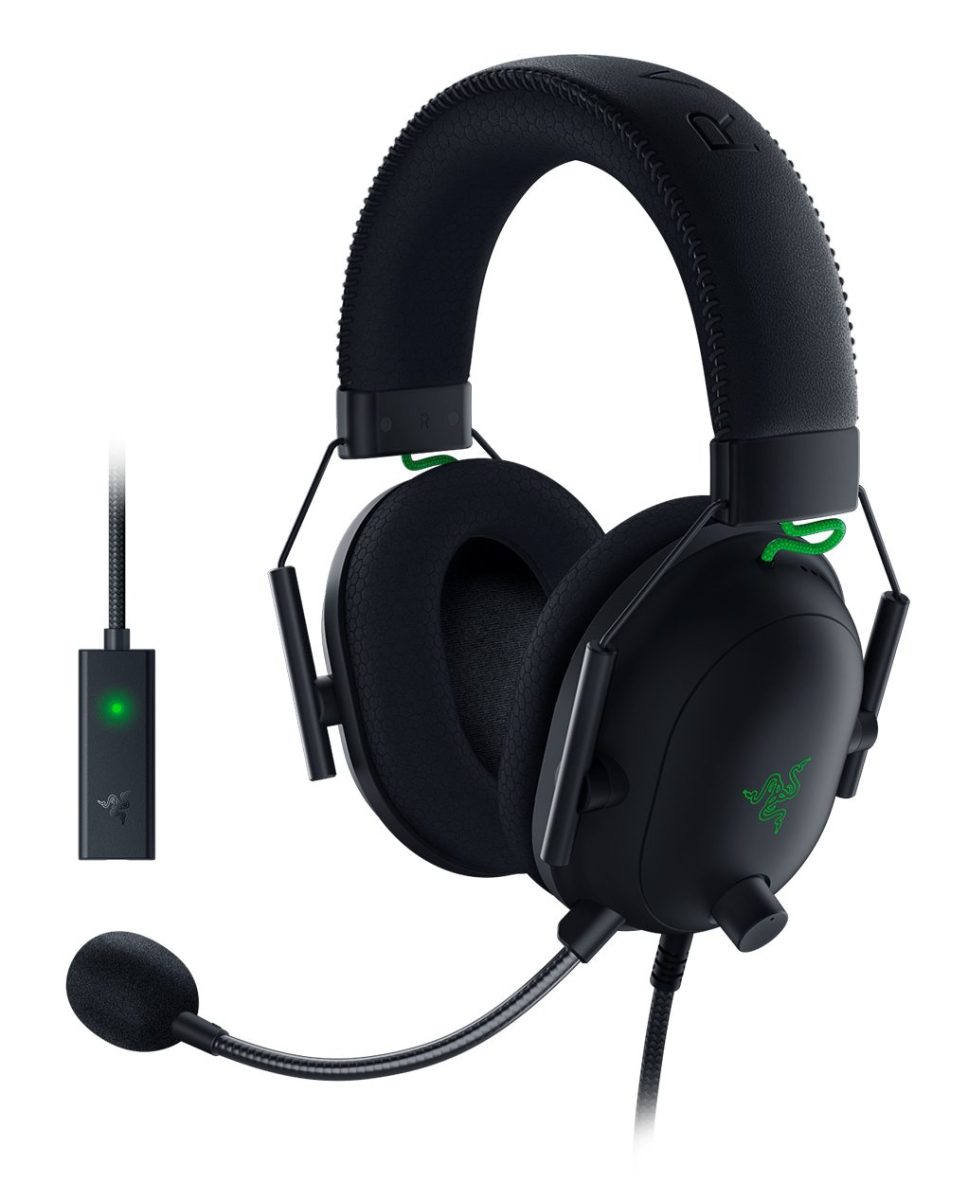 Razer BLACKSHARK V2 Gaming Headset & USB Audio Card - 7.1 THX - PC-PS4-PS5