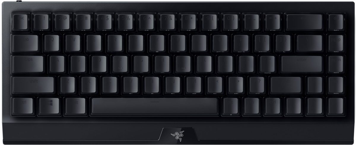 Razer BLACKWIDOW V3 MINI - Phantom Keycaps - Yellow Switch - 65% Wireless Mechanical Gaming Keyboar