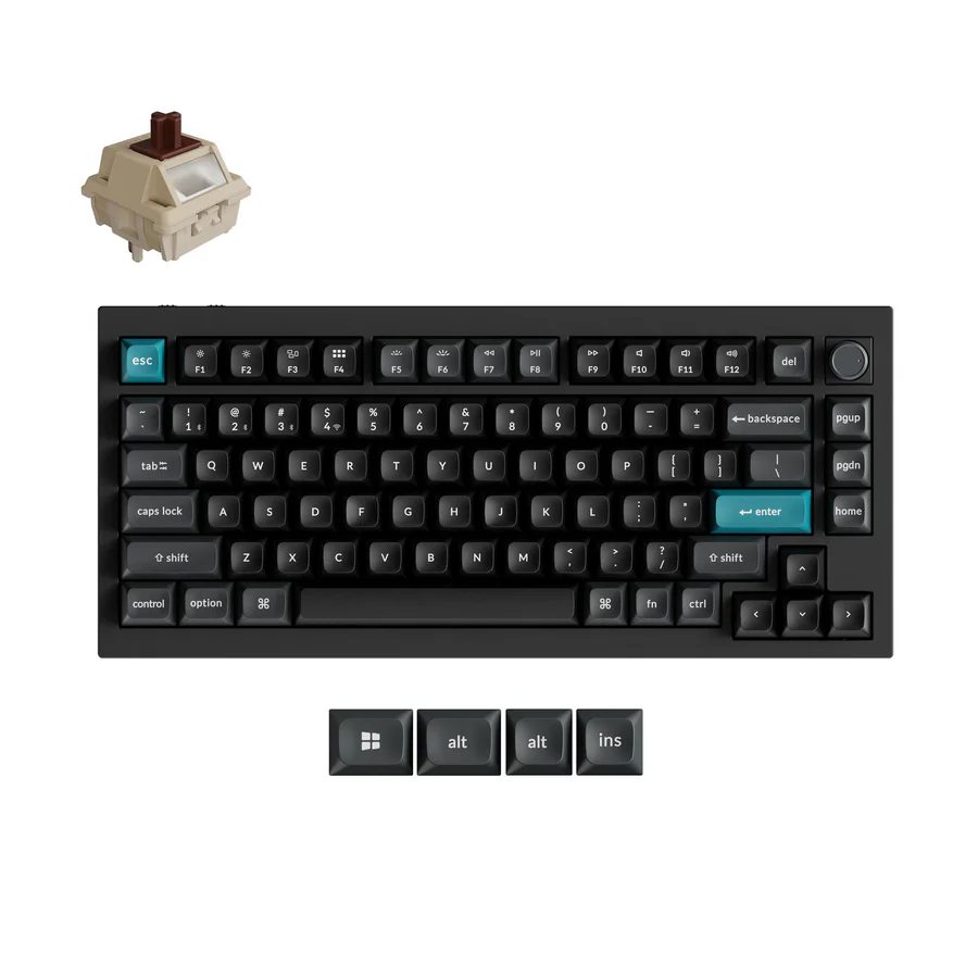 q1-ultra-8-k-wireless-hot-swappable-rgb-backlight-brown-switch-black