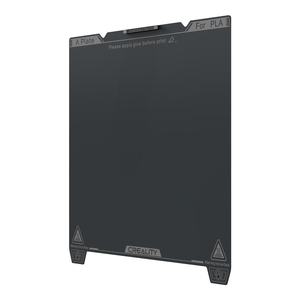 Creality K1C Smooth Build Plate 235x235mm -K1C / K1 SE - no magnetic sticker Creality K1C Smooth Build Plate 235x235mm -K1C / K1 SE - no magnetic sticker