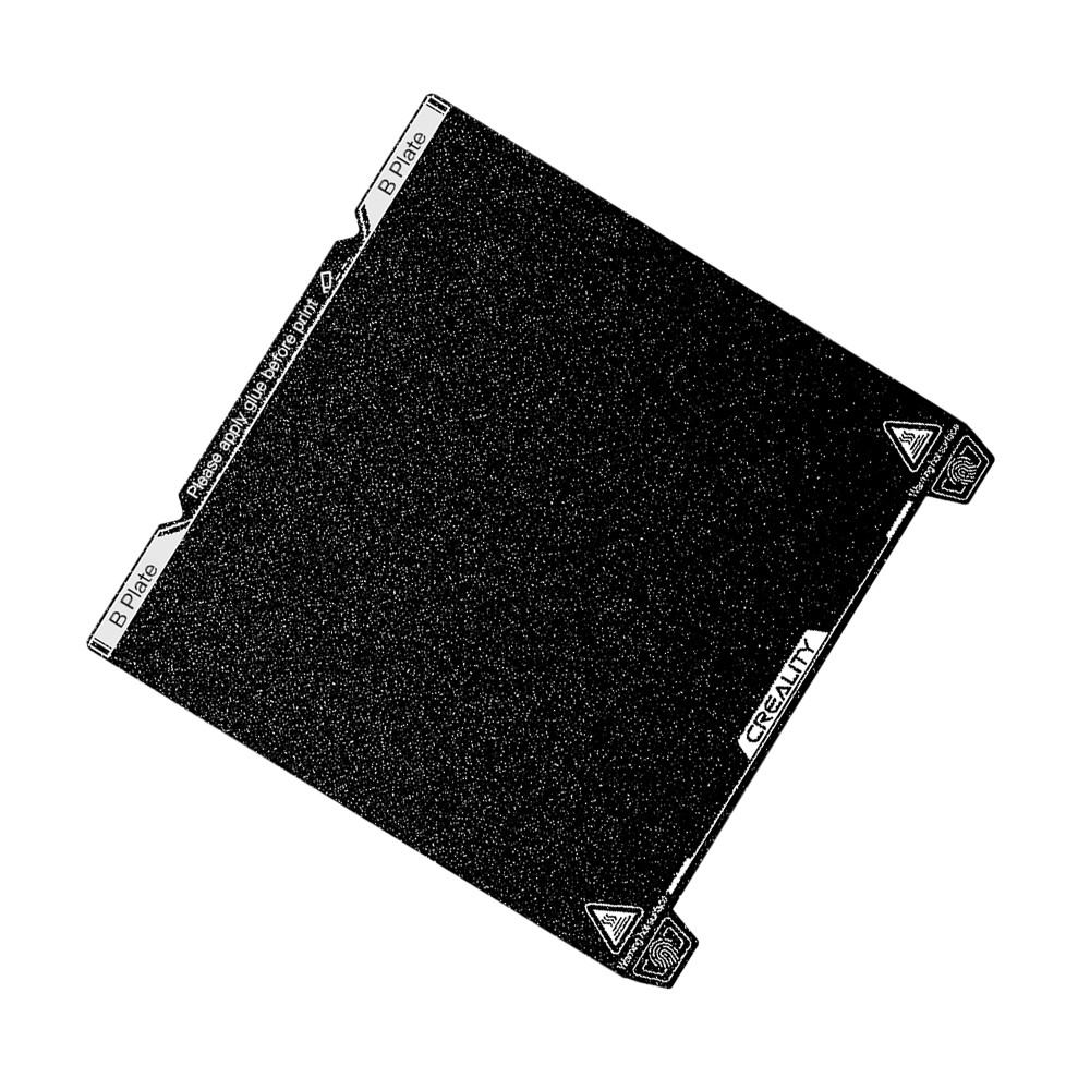 Creality K1 PEI Build Plate 235x235mm -Ender3S1/3S1Pro/5S1/3V3SE/3V3KE/CR10SE/3V3 & K1 - no magnetic Creality K1 PEI Build Plate 235x235mm -Ender3S1/3S1Pro/5S1/3V3SE/3V3KE/CR10SE/3V3 & K1 - no magnetic