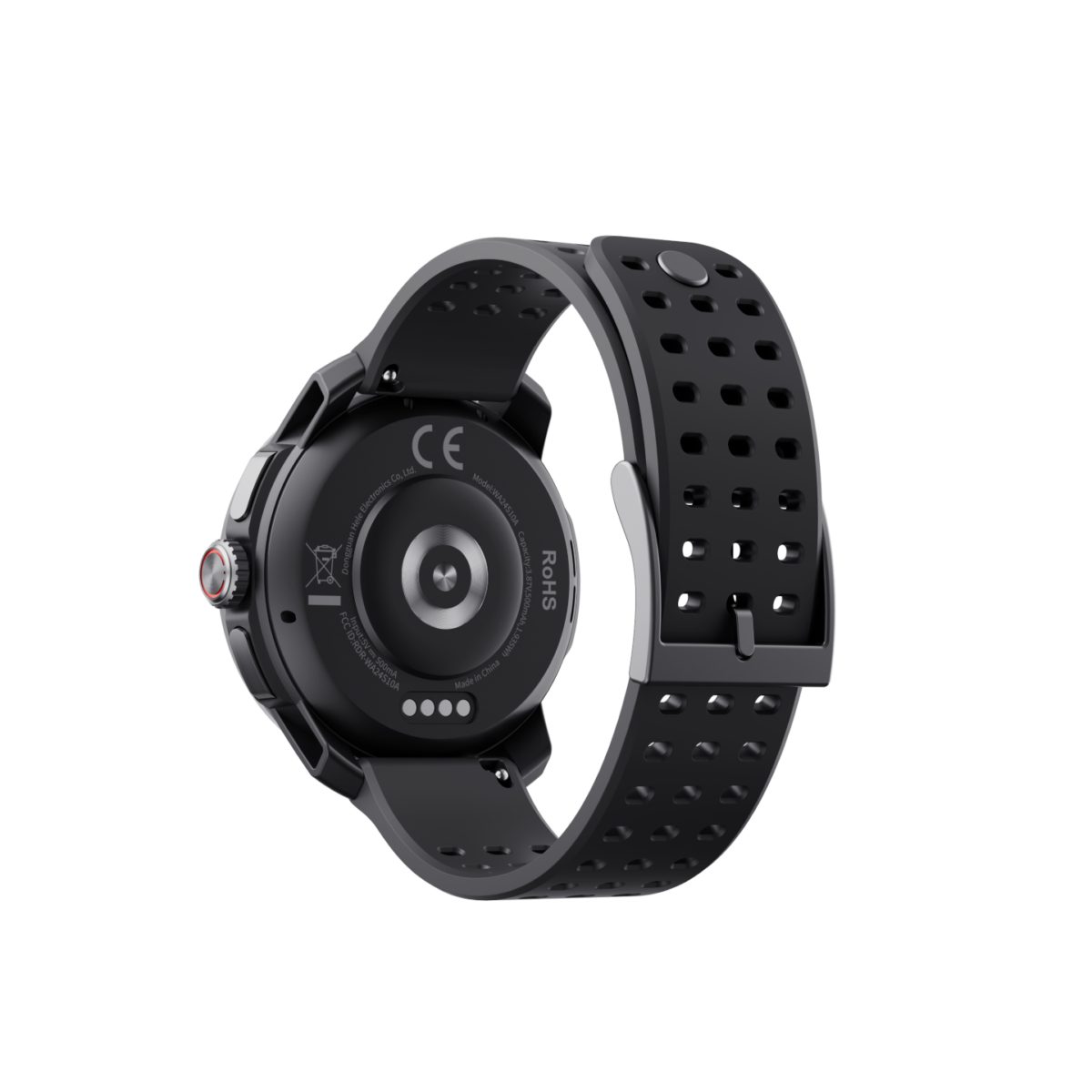 QCY Track S10 Watch Black 1,43 AMOLED HD Dual Band 6 Sat GPS, Gyroscope Geomagnetometer