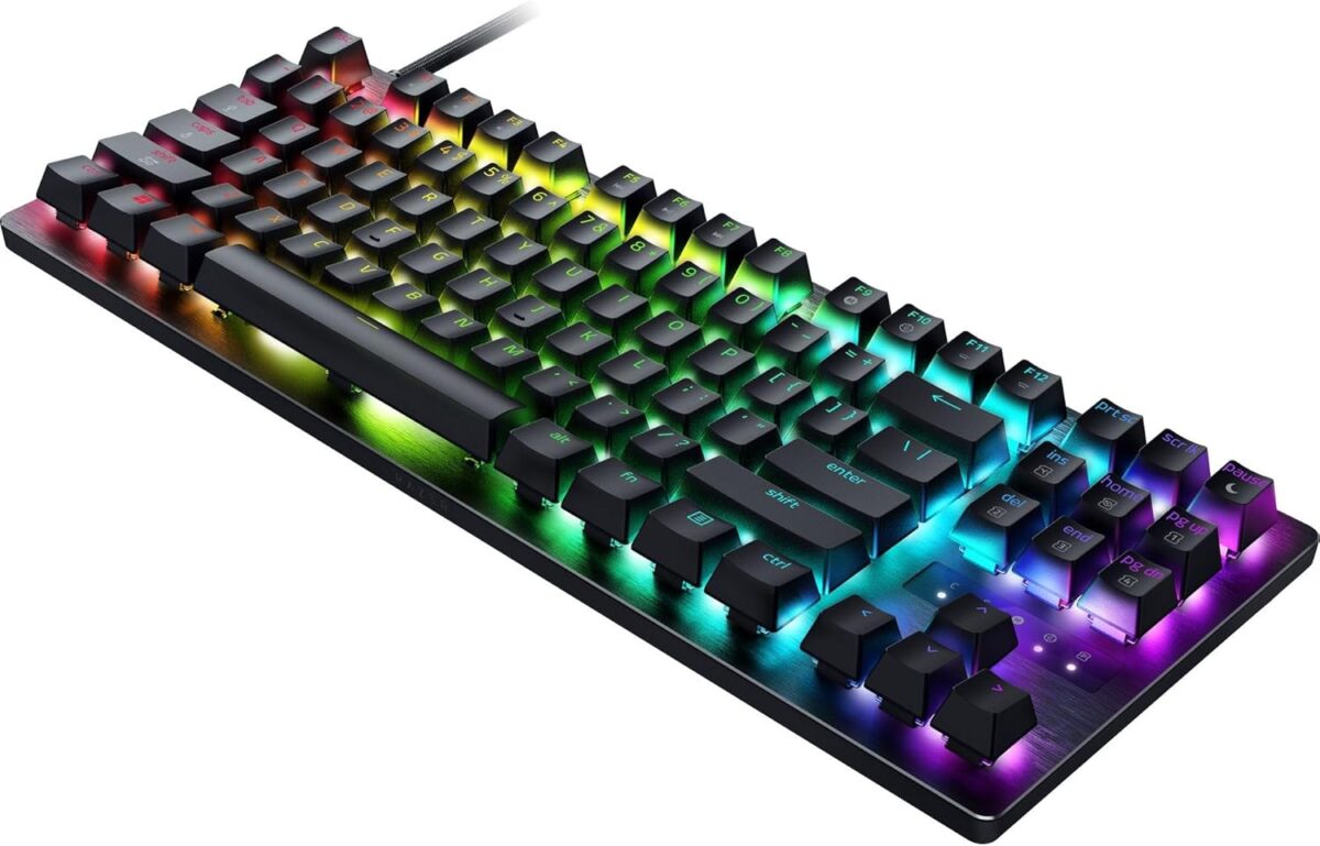Razer HUNTSMAN V3 TENKEYLESS 8KHz ANALOG - 8K Polling Rate - RGB Gaming Keyboard - Rapid Trigger Razer HUNTSMAN V3 TENKEYLESS 8KHz ANALOG - 8K Polling Rate - RGB Gaming Keyboard - Rapid Trigger
