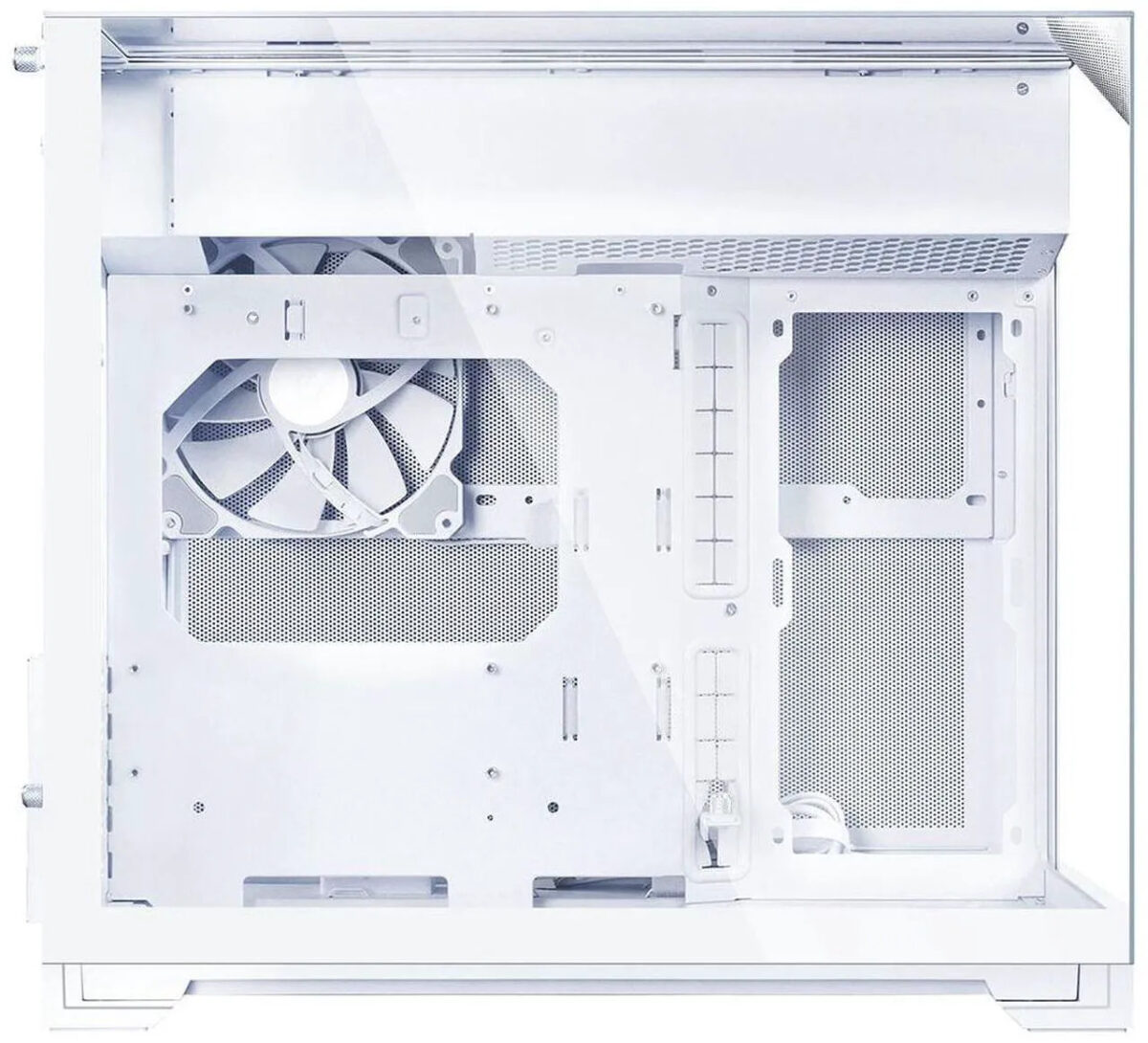 Lian Li O11 Vision-M White - Micro-ATX / Mini-ITX - w/ 140mm Fan - 360mm AIO Support - PC Case - Image 3