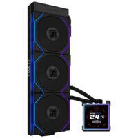 Lian Li HydroShift II LCD-S 360 RGB TL FLEX  fan Black - AIO CPU Liquid Cooler with TL RGB Fans